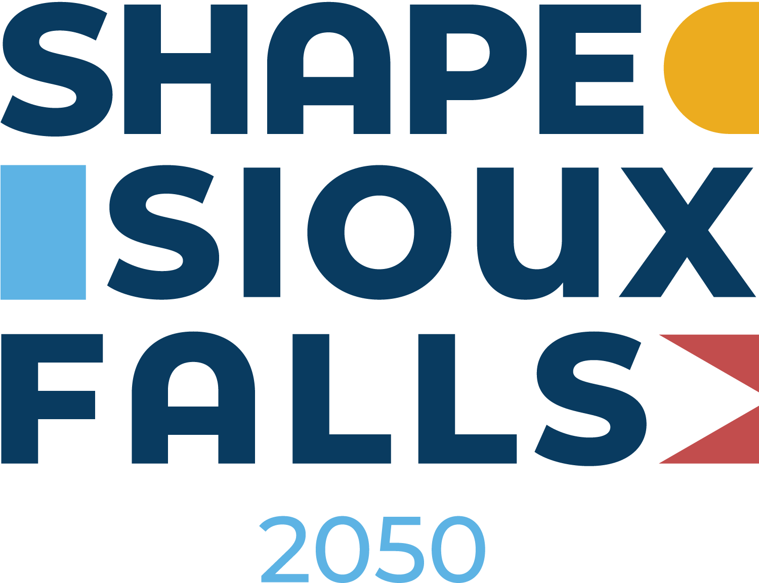 Shape Sioux Falls 2050 Logo