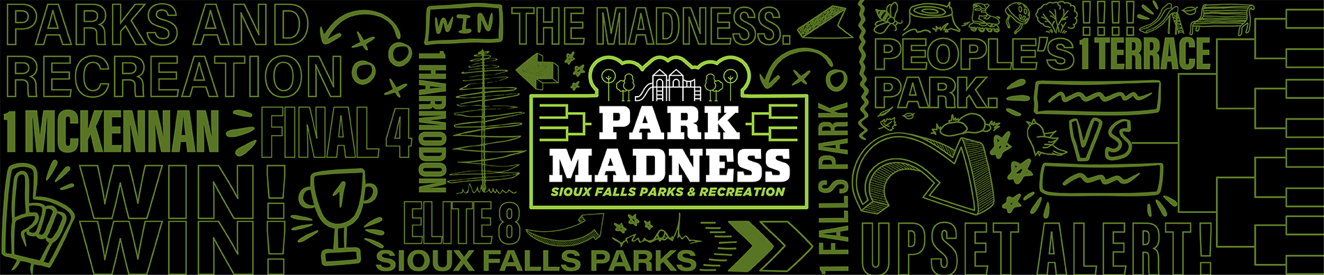 Park Madness banner image and logo