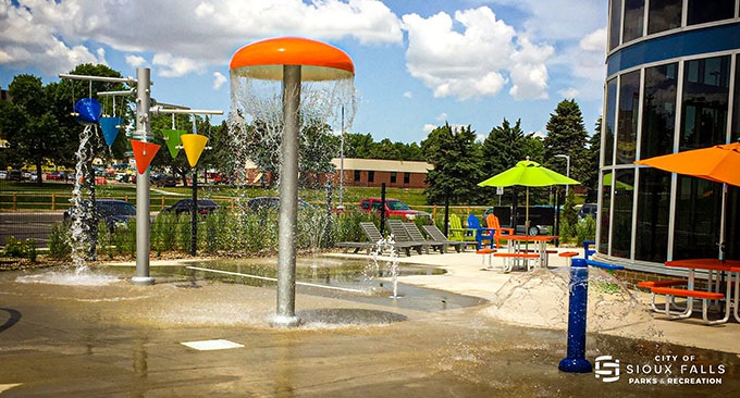 Spray Park at the midco aquatic center