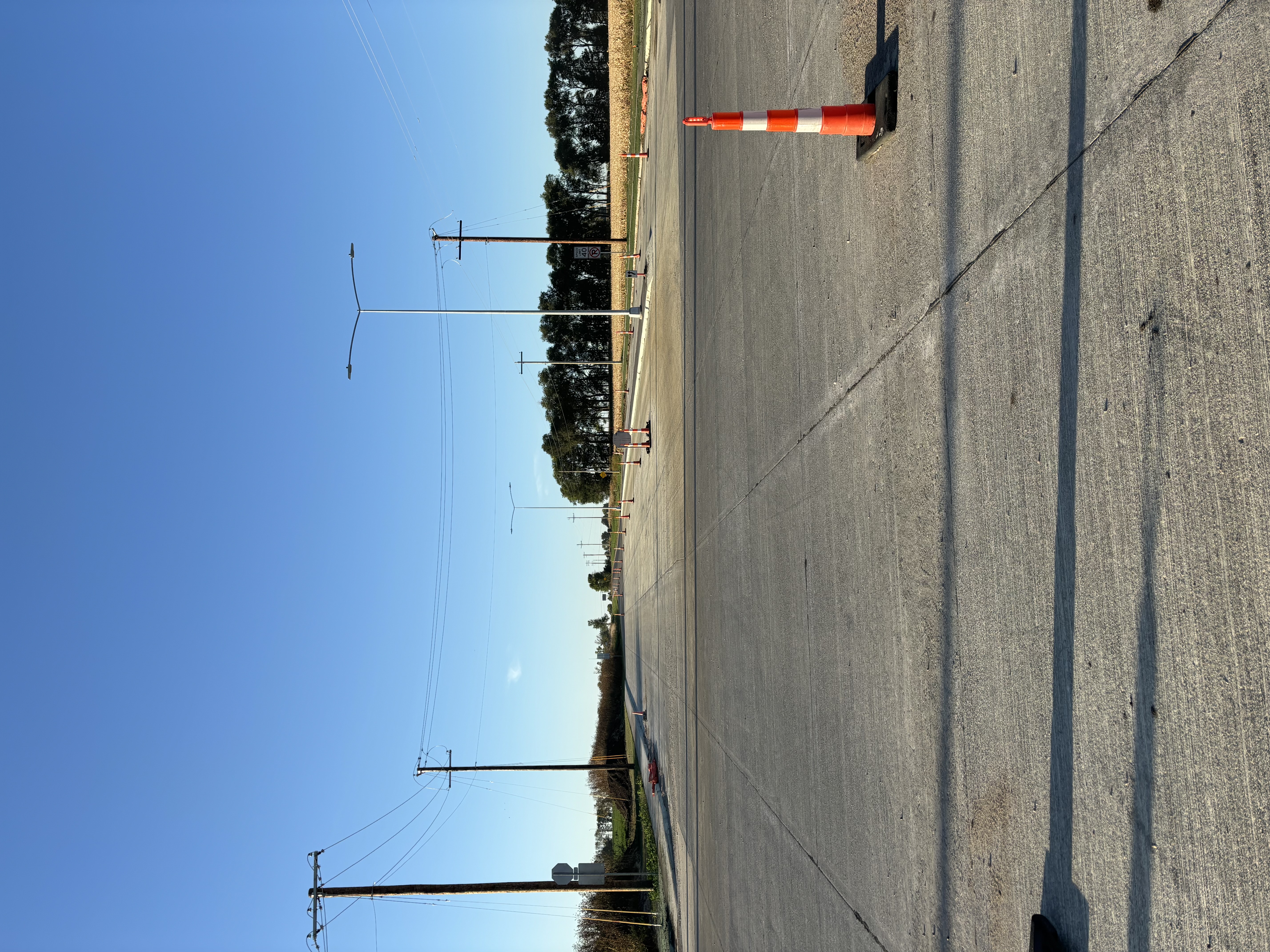 Tallgrass Avenue Facing North at Intersection